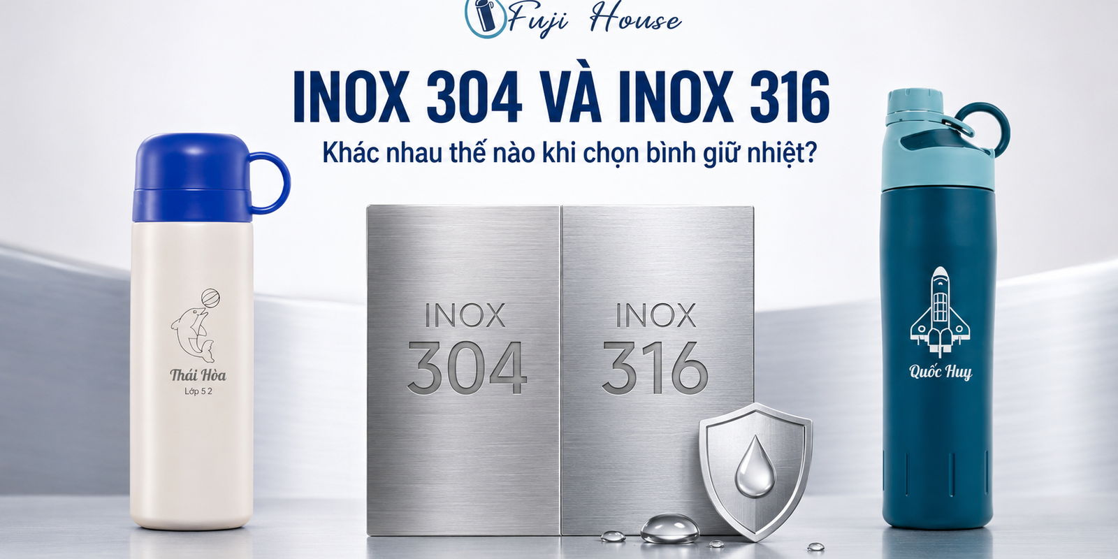 Phân biệt inox thường, inox 304 và inox 316 | Fuji House